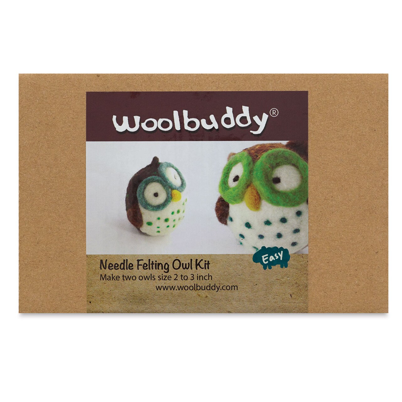 Woolbuddy Needle Felting Kit - Frog Kit